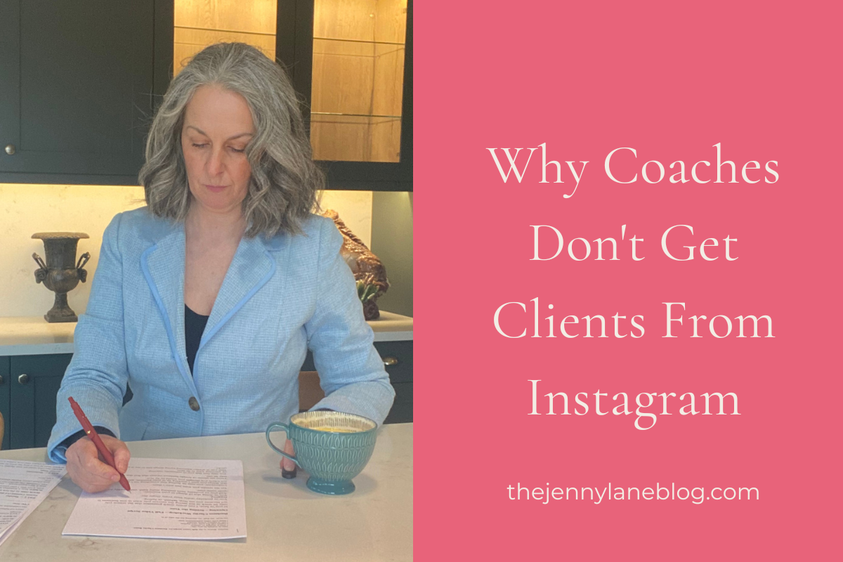 Why Coaches Don't Get Clients From Instagram